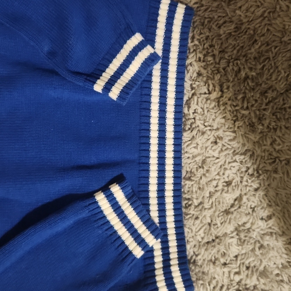 Boys SZ 10/12 CHAPS Quarter Zip Sweater - Picture 5 of 8